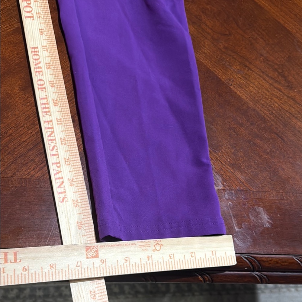 Figs Women's Purple Drawstring Cargo Jogger Pants - Picture 15 of 16